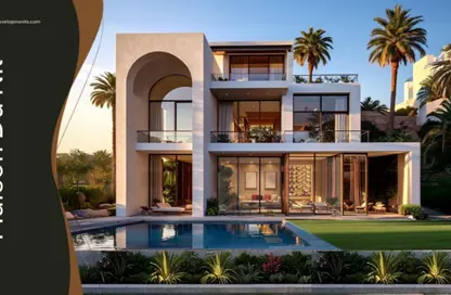 Villa - 5 Bedrooms - 6 Bathrooms for sale in Jirian - New Zayed City - Sheikh Zayed City - Giza