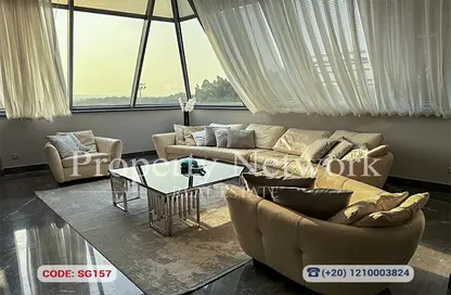 Penthouse - 1 Bedroom - 2 Bathrooms for rent in JW Marriott Hotel - The 1st Settlement - New Cairo City - Cairo