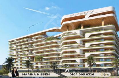 Apartment - 2 Bedrooms - 2 Bathrooms for sale in The One - Smouha - Hay Sharq - Alexandria