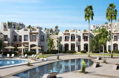 Chalet - 2 Bedrooms - 2 Bathrooms for sale in Makadi Heights - Makadi Orascom Resort - Makadi - Hurghada - Red Sea