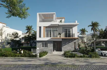 Townhouse - 4 Bedrooms - 4 Bathrooms for sale in Swan Lake West - 6 October Compounds - 6 October City - Giza
