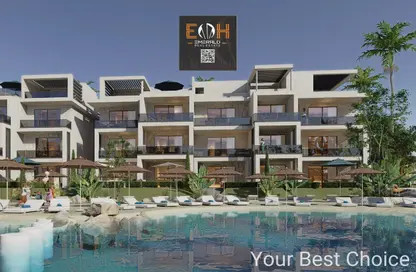 Apartment - 3 Bedrooms - 1 Bathroom for sale in Magawish Resort - Hurghada Resorts - Hurghada - Red Sea