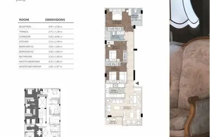 شقة - 3 غرف نوم - 2 حمامات للبيع في التجمع الخامس - مدينة القاهرة الجديدة - القاهرة