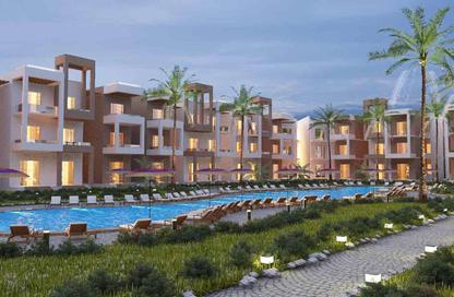 Chalet - 2 Bedrooms - 1 Bathroom for sale in Blumar - Al Ain Al Sokhna - Suez