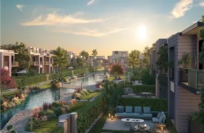 Townhouse - 4 Bedrooms - 4 Bathrooms for sale in Garden Lakes - 6 October Compounds - 6 October City - Giza