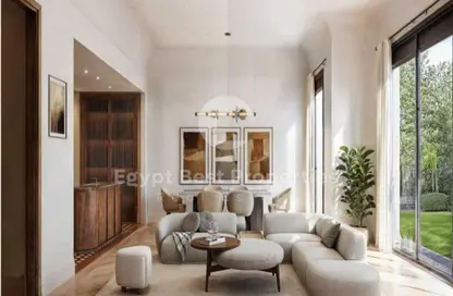 Apartment - 2 Bedrooms - 2 Bathrooms for sale in Crescent Walk - 5th Settlement Compounds - The 5th Settlement - New Cairo City - Cairo