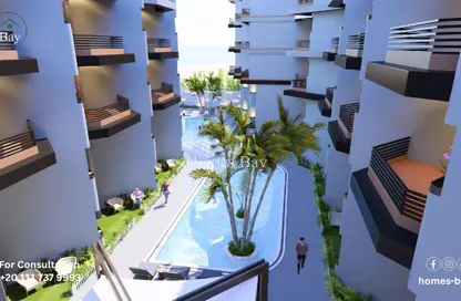Apartment - Studio - 1 Bathroom for sale in Al Ahyaa District - Hurghada - Red Sea