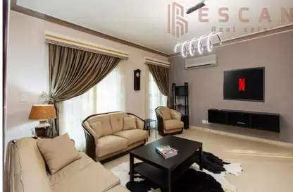 فيلا - 3 غرف نوم - 3 حمامات للايجار في شارع ابو حنيفة النعمان - الرحاب المرحلة الأولى - الرحاب - مدينة القاهرة الجديدة - القاهرة