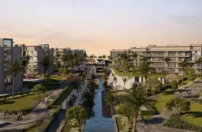 Townhouse - 4 Bedrooms - 4 Bathrooms for sale in Belong Villa Community - Al Wahat Road - 6 October City - Giza