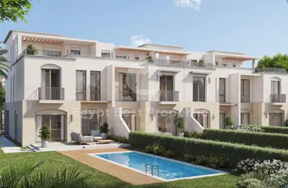 تاون هاوس - 4 غرف نوم - 3 حمامات للبيع في هيلز أوف وان - مدينة زايد الجديدة - الشيخ زايد - الجيزة