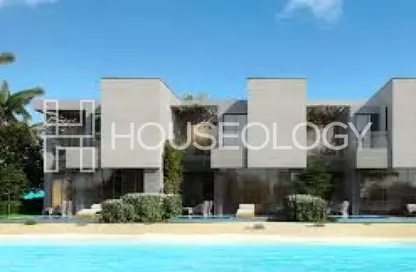 Twin House - 3 Bedrooms - 4 Bathrooms for sale in Azha North - Ras Al Hekma - North Coast