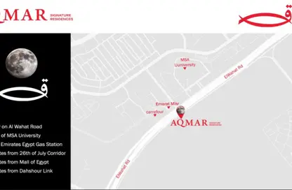 Apartment - 3 Bedrooms - 2 Bathrooms for sale in Al Wahat Road - 6 October City - Giza