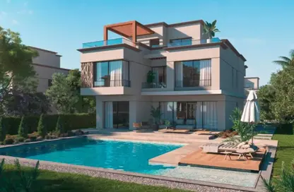 فيلا - 4 غرف نوم - 4 حمامات للبيع في باديه بالم هيلز - كمبوندات 6 أكتوبر - مدينة 6 أكتوبر - الجيزة