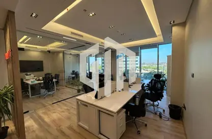 Office Space - Studio - 1 Bathroom for rent in Cairo Festival City - North Investors Area - New Cairo City - Cairo