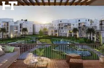 Apartment - 2 Bedrooms - 2 Bathrooms for sale in Elan - Cairo Gate - Sheikh Zayed Compounds - Sheikh Zayed City - Giza