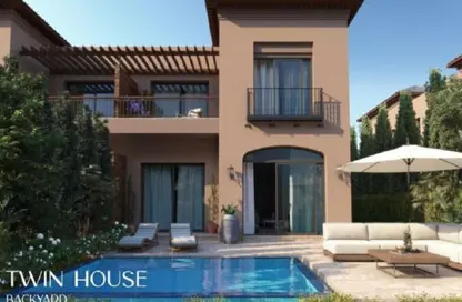 Twin House - 3 Bedrooms - 3 Bathrooms for sale in Village West - Sheikh Zayed Compounds - Sheikh Zayed City - Giza