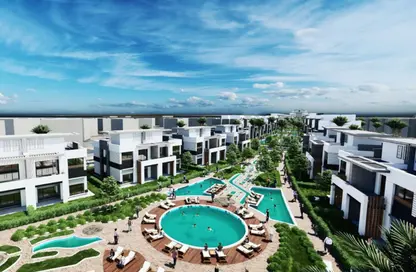 Chalet - 2 Bedrooms - 2 Bathrooms for sale in Retal - Markaz Al Hamam - North Coast