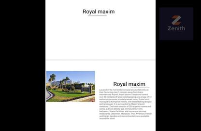 Villa - 5 Bedrooms - 6 Bathrooms for sale in Royal Maxim - 5th Settlement Compounds - The 5th Settlement - New Cairo City - Cairo