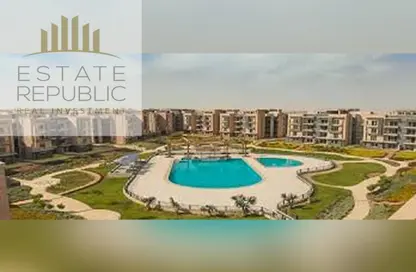 Apartment - 2 Bedrooms - 2 Bathrooms for sale in Galleria Moon Valley - South Investors Area - New Cairo City - Cairo
