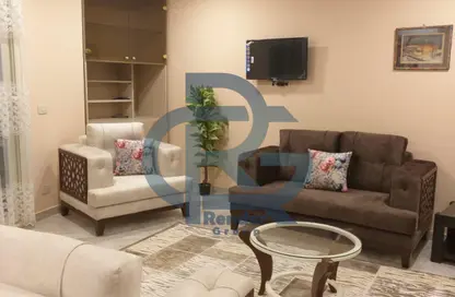 Apartment - 2 Bedrooms - 2 Bathrooms for rent in American University Housing District - 5th Settlement Compounds - The 5th Settlement - New Cairo City - Cairo