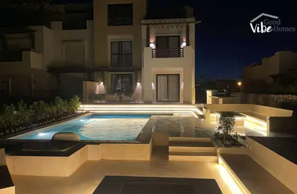 منزل مزدوج - 3 غرف نوم - 4 حمامات للايجار في انشنت ساندس ريزورت - الجونة - الغردقة - محافظة البحر الاحمر