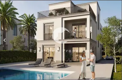 فيلا - 3 غرف نوم - 3 حمامات للبيع في ايلان - كايرو جايت - كمبوندات الشيخ زايد - الشيخ زايد - الجيزة