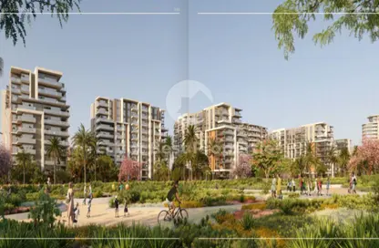 Apartment - 1 Bedroom - 1 Bathroom for sale in Park Side Residence - Zed Towers - Sheikh Zayed Compounds - Sheikh Zayed City - Giza