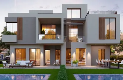 Twin House - 3 Bedrooms - 4 Bathrooms for sale in Sodic East - 6th District - New Heliopolis - Cairo