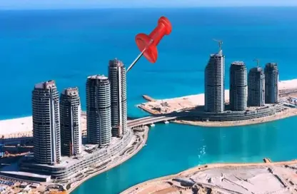 شقة - 3 غرف نوم - 3 حمامات للبيع في ذا جيت تاورز - مدينة العلمين الجديدة - العلمين - الساحل الشمالي