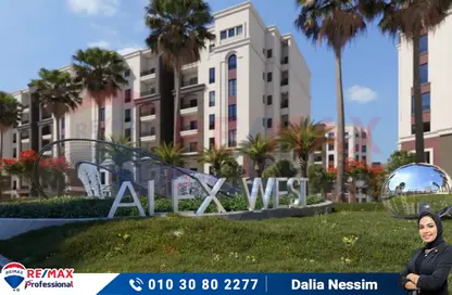 شقة - 4 غرف نوم - 3 حمامات للبيع في اليكس ويست - كمبوندات الاسكندرية - الاسكندرية