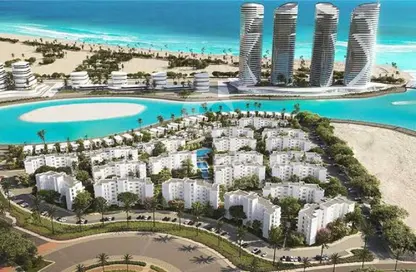 Chalet - 3 Bedrooms - 2 Bathrooms for sale in Palm Hills New Alamein - New Alamein City - Al Alamein - North Coast