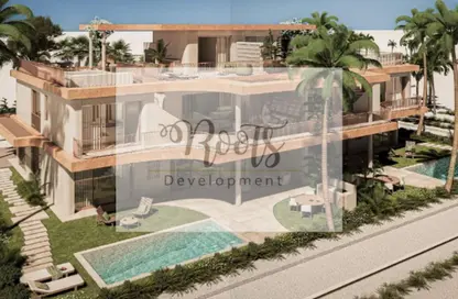 Twin House - 3 Bedrooms - 3 Bathrooms for sale in Ramla Lakeside - Qesm Ad Dabaah - North Coast