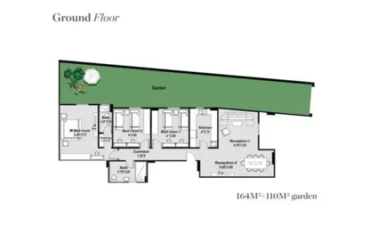 Apartment - 3 Bedrooms - 2 Bathrooms for sale in Bait Alwatan - The 5th Settlement - New Cairo City - Cairo