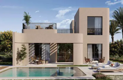 Villa - 4 Bedrooms - 5 Bathrooms for sale in Makadi Orascom Resort - Makadi - Hurghada - Red Sea