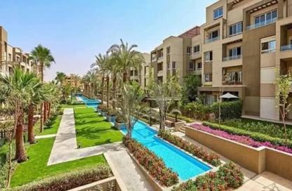 Apartment - 2 Bedrooms - 1 Bathroom for sale in Swan Lake Residence - 5th Settlement Compounds - The 5th Settlement - New Cairo City - Cairo