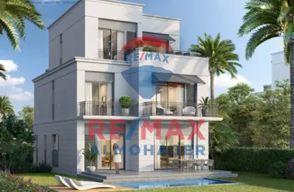 Villa - 4 Bedrooms - 5 Bathrooms for sale in Belle Vie - New Zayed City - Sheikh Zayed City - Giza