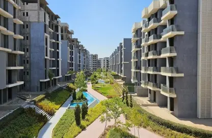 Apartment - 2 Bedrooms - 2 Bathrooms for sale in Sun Capital - Fayoum Desert road - 6 October City - Giza