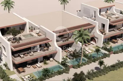 Chalet - 3 Bedrooms - 4 Bathrooms for sale in Ramla Lakeside - Qesm Ad Dabaah - North Coast