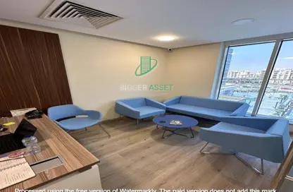 Office Space - Studio - 1 Bathroom for rent in North Teseen St. - The 5th Settlement - New Cairo City - Cairo