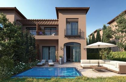 Twin House - 4 Bedrooms - 4 Bathrooms for sale in Village West - Sheikh Zayed Compounds - Sheikh Zayed City - Giza