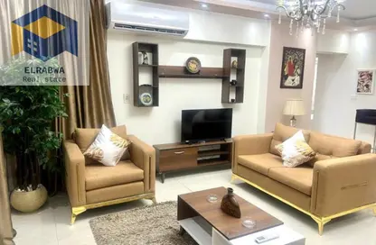 Apartment - 2 Bedrooms - 1 Bathroom for rent in El Rehab Extension - Al Rehab - New Cairo City - Cairo
