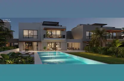 Twin House - 3 Bedrooms - 3 Bathrooms for sale in O West - 6 October Compounds - 6 October City - Giza
