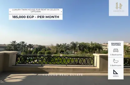 Duplex - 5 Bedrooms - 5 Bathrooms for rent in Lake View - 5th Settlement Compounds - The 5th Settlement - New Cairo City - Cairo