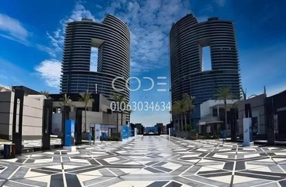 Apartment - 2 Bedrooms - 2 Bathrooms for sale in The Gate Towers - New Alamein City - Al Alamein - North Coast