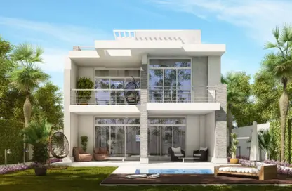 Villa - 5 Bedrooms - 4 Bathrooms for sale in Al Maqsad - New Capital Compounds - New Capital City - Cairo Villa - 5 Bedrooms - 4 Bathrooms for sale in Al Maqsad - New Capital Compounds - New Capital City - Cairo