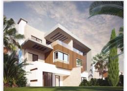 Twin House - 4 bedrooms - 4 bathrooms for للبيع in New Giza - Cairo Alexandria Desert Road - 6 October City - Giza