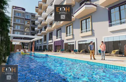 Apartment - 1 Bedroom - 1 Bathroom for sale in Al Ahyaa District - Hurghada - Red Sea