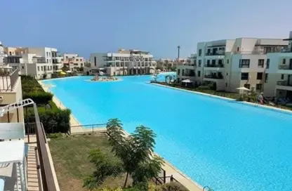 شاليه - 2 غرف نوم - 2 حمامات للبيع في ازها الساحل الشمالي - راس الحكمة - الساحل الشمالي