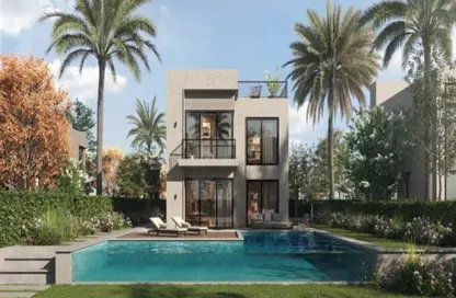 Townhouse - 4 Bedrooms - 4 Bathrooms for sale in O West - 6 October Compounds - 6 October City - Giza