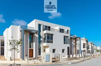 Twin House - 4 Bedrooms - 3 Bathrooms for sale in Lac ville - New Zayed City - Sheikh Zayed City - Giza